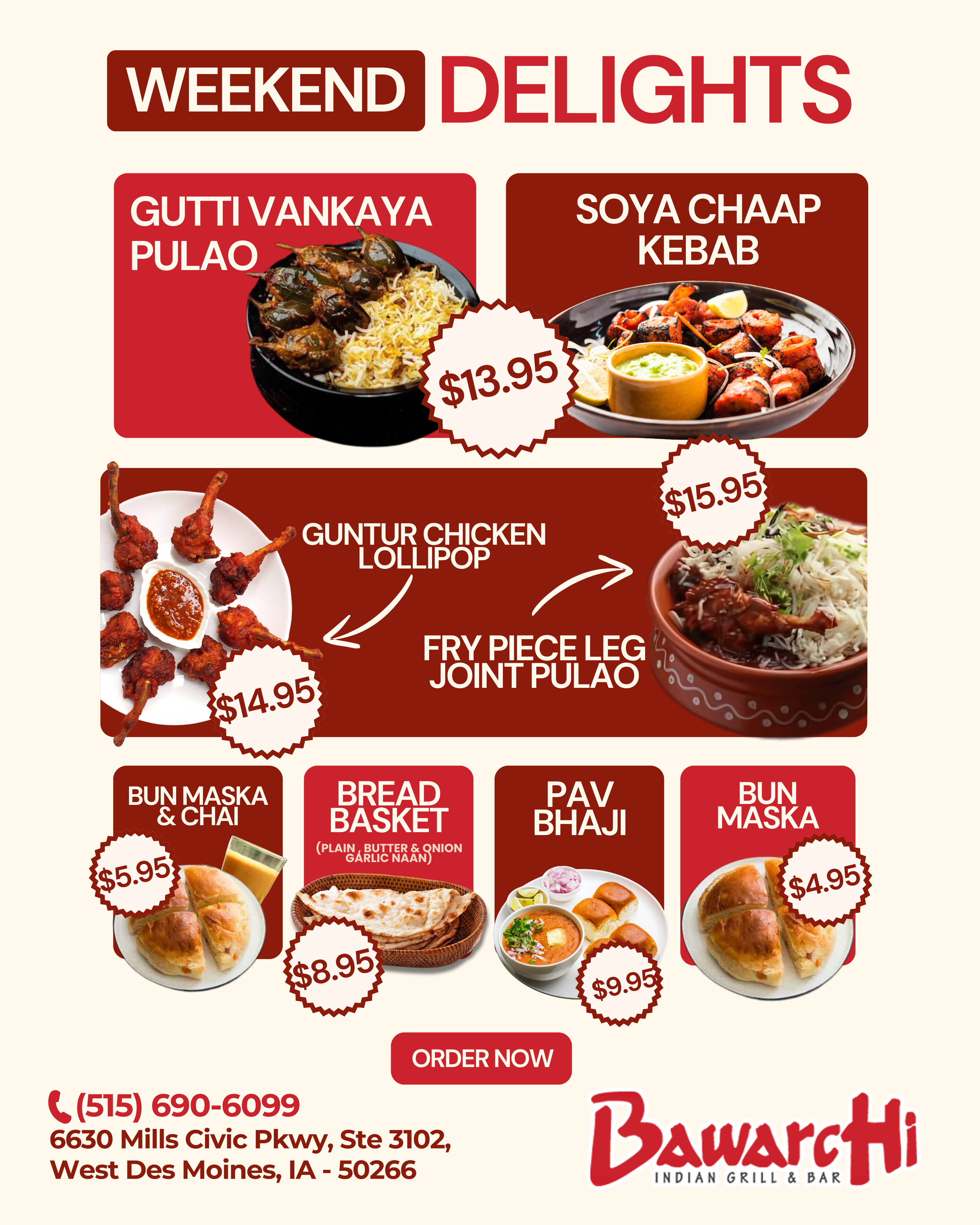 Weekend cravings just got spicier, richer & irresistibly Indian!